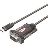 Unitek USB C Kabler Unitek USB C-RS232 1.5m