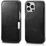Rød Covers & Etuier Icarer Leather Wallet Case for iPhone 13 Pro Max