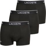 Lacoste Sort Undertøj Lacoste Casual Trunks 3-pack - Black