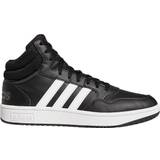 Adidas 45 - Herre - Imiteret læder Sneakers adidas Hoops 3.0 Mid Classic Vintage M - Core Black/Cloud White/Grey Six