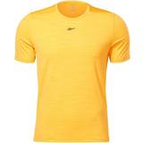 Gul - Mesh Overdele Reebok Tech Style Activchill Move T-shirt Men - Semi Solar Gold