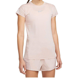 Dame - Mesh T-shirts & Toppe Nike Dri-FIT Run Division Short-Sleeve Running T-shirt Women - Pink Oxford/Sail/Reflective Silver