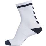 48 - Hvid - Mesh Tøj Hummel Elite Indoor Low Socks Unisex - White/Black