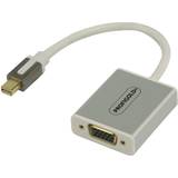 DisplayPort mini - Skærmet Kabler Profigold DisplayPort Mini-VGA M-F 0.2m