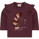 Minymo Piger Sweatshirts Minymo Sweatshirt - Fig (111647-4718)