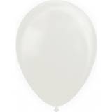 Hvid Latexballoner Balloner Metallisk Hvide