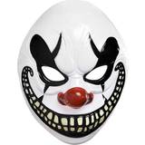 Klovne Heldækkende masker Kostumer Amscan Halloween Circus Clown Party Mask