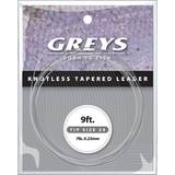 Greys Tapered Greylon Leader 4X 0.180mm 2.8m