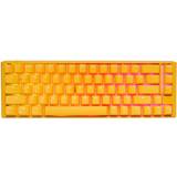 Ducky Tastaturer Ducky DKON2167ST One 3 SF Yellow RGB Cherry MX Clear (Nordic)