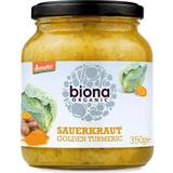 Biona Krydderier, Smagsgivere & Saucer Biona Golden Turmeric Sauerkraut 350g