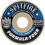 Blå Hjul Spitfire Formula Four Conical 99D 52mm 4-pack