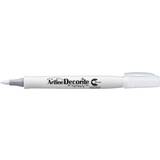 Artline Pensler Artline EDF-F Decorite Brush White 12 pcs