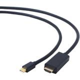 Cable Sort Kabler Cable Mini Displayport-HDMI 1.8m