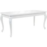 Spisebord i hvid højglans vidaXL - Spisebord 89x179cm