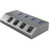 Eksterne - Micro-USB USB-Hubs ICY BOX IB-HUB1405