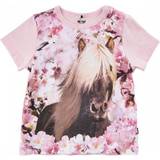 Blomstrede Overdele Børnetøj Me Too T-shirt - Pink Mist (5235-5006)