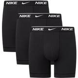 Nike Herre - M Underbukser Nike Everyday Cotton Boxer Brief 3-pack - Black