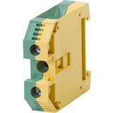 ROCKWELL AUTOMATION Elektronikskabe ROCKWELL AUTOMATION Jordklemme skrue, 35 mm2, grøn/gul f/din-skinne