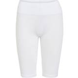 Vila Dame Shapewear & Undertøj Vila Seam Shapewear Bike Shorts - White/Optical Snow