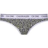 Calvin Klein Grå Badetøj Calvin Klein CK One Bikini Bottom - Mini Cheetah