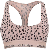 Leopard BH'er Calvin Klein Modern Cotton Bralette - Savannah Cheetah/Honet Almond
