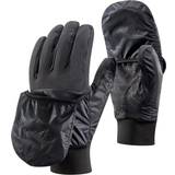 Black Diamond Sort Tilbehør Black Diamond Men's Wind Hood Softshell Gloves - Smoke