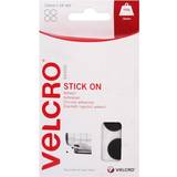 Tråd & Garn Velcro Stick On Selvklæbende krog-og-løkke fastgøring 1,6 cm diameter sort (pakke med 16)
