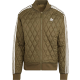 Adidas Grøn Tøj adidas Adicolor Classics Quilted SST Training Jacket Men - Focus Olive