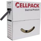 CellPack Elektronikskabe CellPack 127034 Krympeslange uden lim Sort 2.40 mm 1.20 mm Krympningshastighed:2:1 15 m