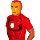 Heldækkende masker Vegaoo Iron Man deluxe maske