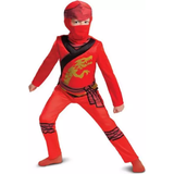 Kampe Udklædningstøj Disguise Kai Ninjago Kostume til Børn