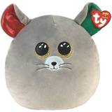TY Mus Tøjdyr TY Chipper Mouse 10” Christmas Squishaboo