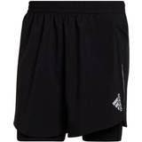 adidas Designed 4 Running Two-in-One Shorts Men - Black