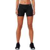 Dame - Mesh Shorts 2XU Form Mid-Rise Compression 4" Short Women - Black/Silver