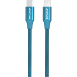 USB-kabel Kabler GreyLime Braided 60W USB C-USB C 1m