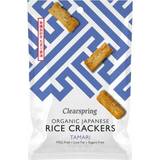 Clearspring Kiks, Knækbrød & Skorper Clearspring Organic Japanese Rice Crackers Tamari 50g
