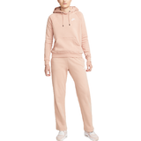 26 - 54 - Pink Overdele Nike Sportswear Essential Fleece Pullover Hoodie Women's - Rose Whisper/White
