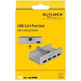 DeLock USB-Hubs DeLock 4-Port USB 3.0 External Hub (64046)