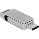 DeLock USB 3.0/3.1 (Gen 1) Hukommelseskort & USB Stik DeLock USB 3.2 Gen 1 128GB (54076)