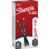 Sharpie Kuglepenne Sharpie S Gel 0.7mm Black 12-pack