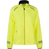 Gul - Oversized Tøj Endurance Cully Running Jacket Women - Safety Yellow
