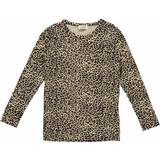 Leopard Sweatshirts MarMar Copenhagen Leo Tee T- shirt - Brown Leo