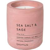 Beton - Pink Lysestager, Lys & Dufte Blomus Fraga Sea Salt & Sage Medium 114 Duftlys 114g