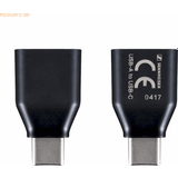 Kabeladaptere - Sort - USB A-USB C Kabler EPOS USB A-USB C M-F Adapter