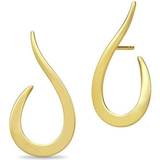 Julie sandlau swan Julie Sandlau Classic Swan Earrings - Gold