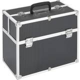 Aluminium kuffert vidaXL Make-Up Case 37x24x35cm