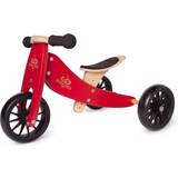 Kinderfeets 2-i-1 trehjulet cykel lille tot, rød