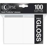Ultra Pro Udespil Ultra Pro 100 lommer Eclipse Gloss: Arctic White (Hvid) (Top kvalitet) Professional Sleeves #15600