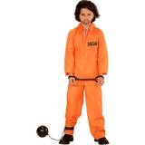 Orange Dragter & Tøj Kostumer Widmann Amerikansk Fange Børnekostume