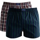 Gant Stribede Undertøj Gant Stripe Boxer Shorts 2-pack - Marine